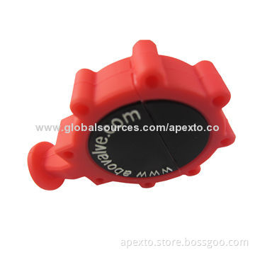 Customized PVC USB Flash Memory, Customized Logos Welcomed, 1 to 32GB Capacities